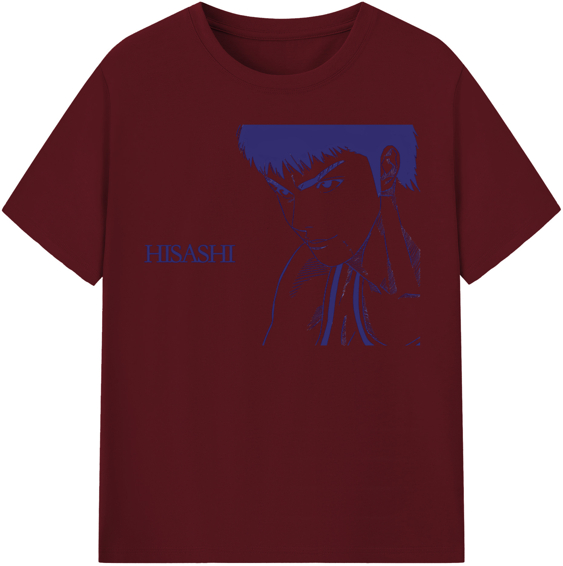 SLAM DUNK／スラムダンク 綿100％半袖Tシャツ（フロントプリント）